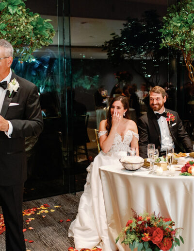 wedding sweetheart table